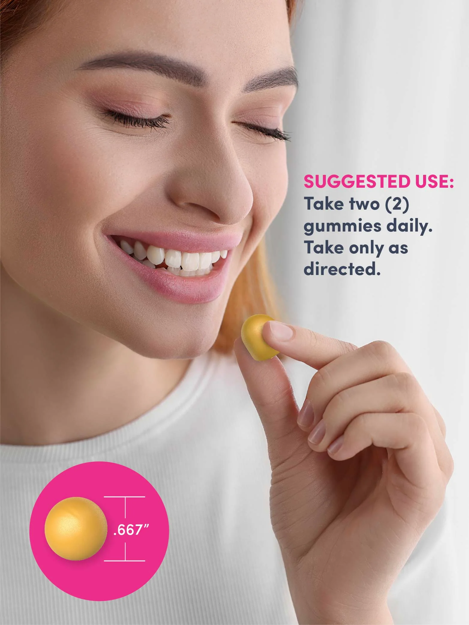 Beauty Builder Hair, Skin & Nails Gummies Lemon Flavor, 60 Tasty Gummies - Image 5