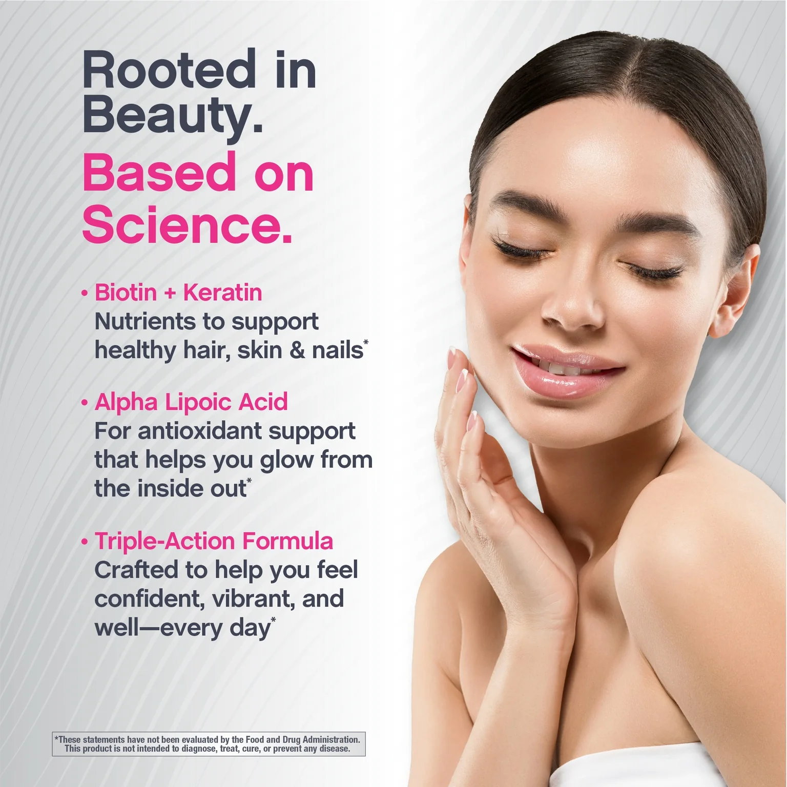 Biotin + Keratin & Alpha Lipoic Acid, 90 Capsules - Image 7