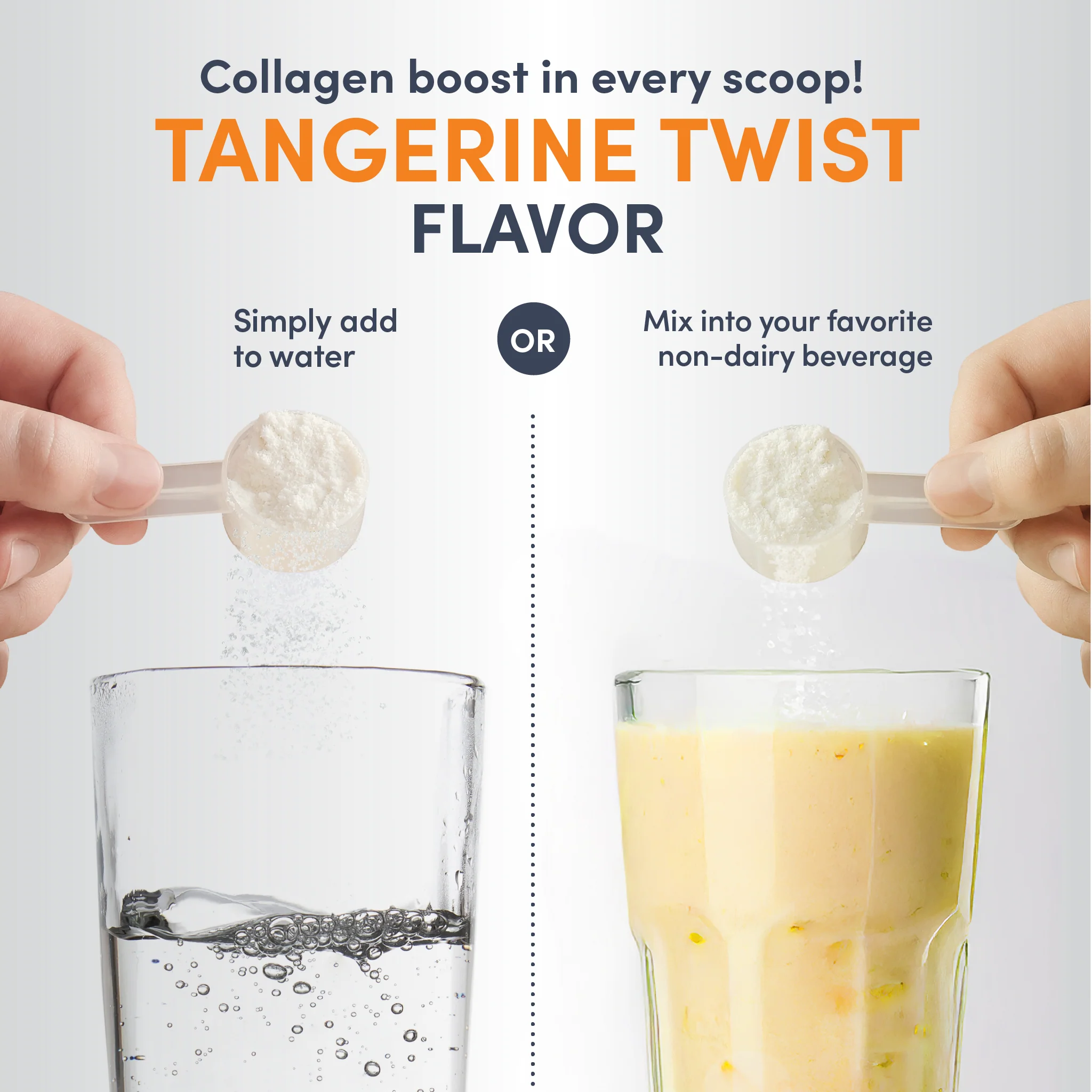 Collagen Beauty Infusion with Hyaluronic Acid + Biotin Tangerine Twist Flavor, 8.9 oz (252 g) Powder - Image 4