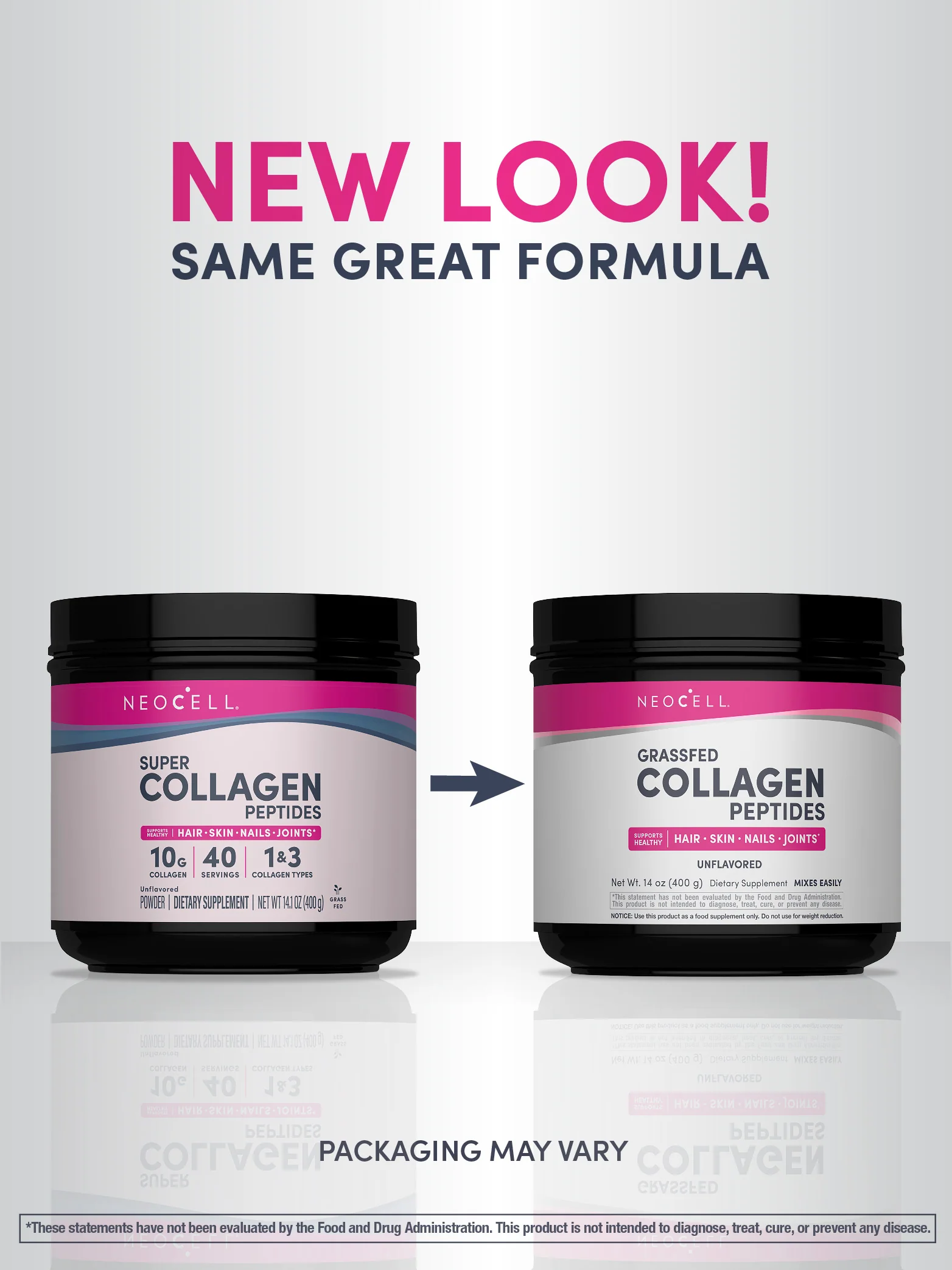 Grassfed Collagen Peptides, 14 oz (400 g) Powder - Image 3