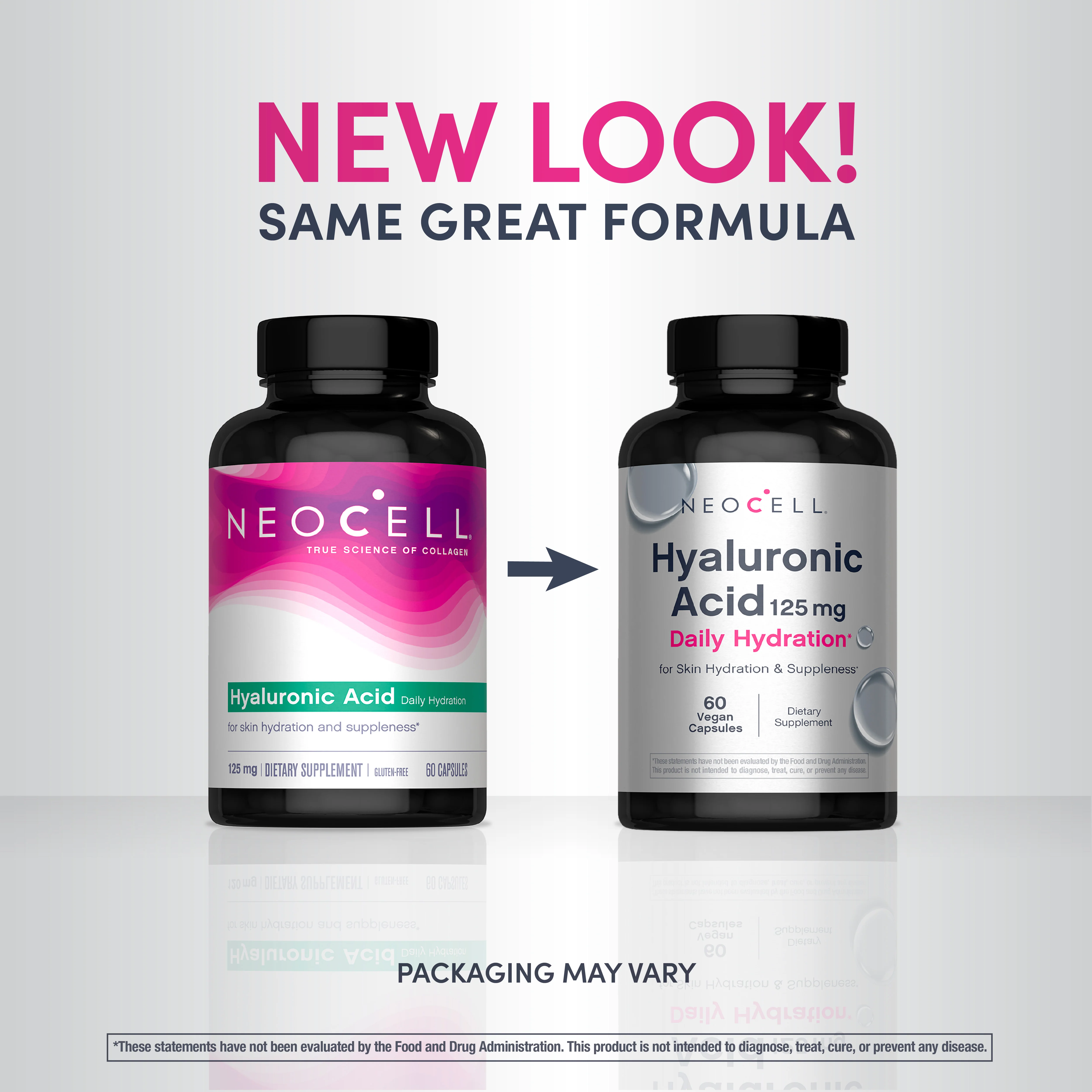 Hyaluronic Acid, 125 mg, 60 Vegan Capsules - Image 3