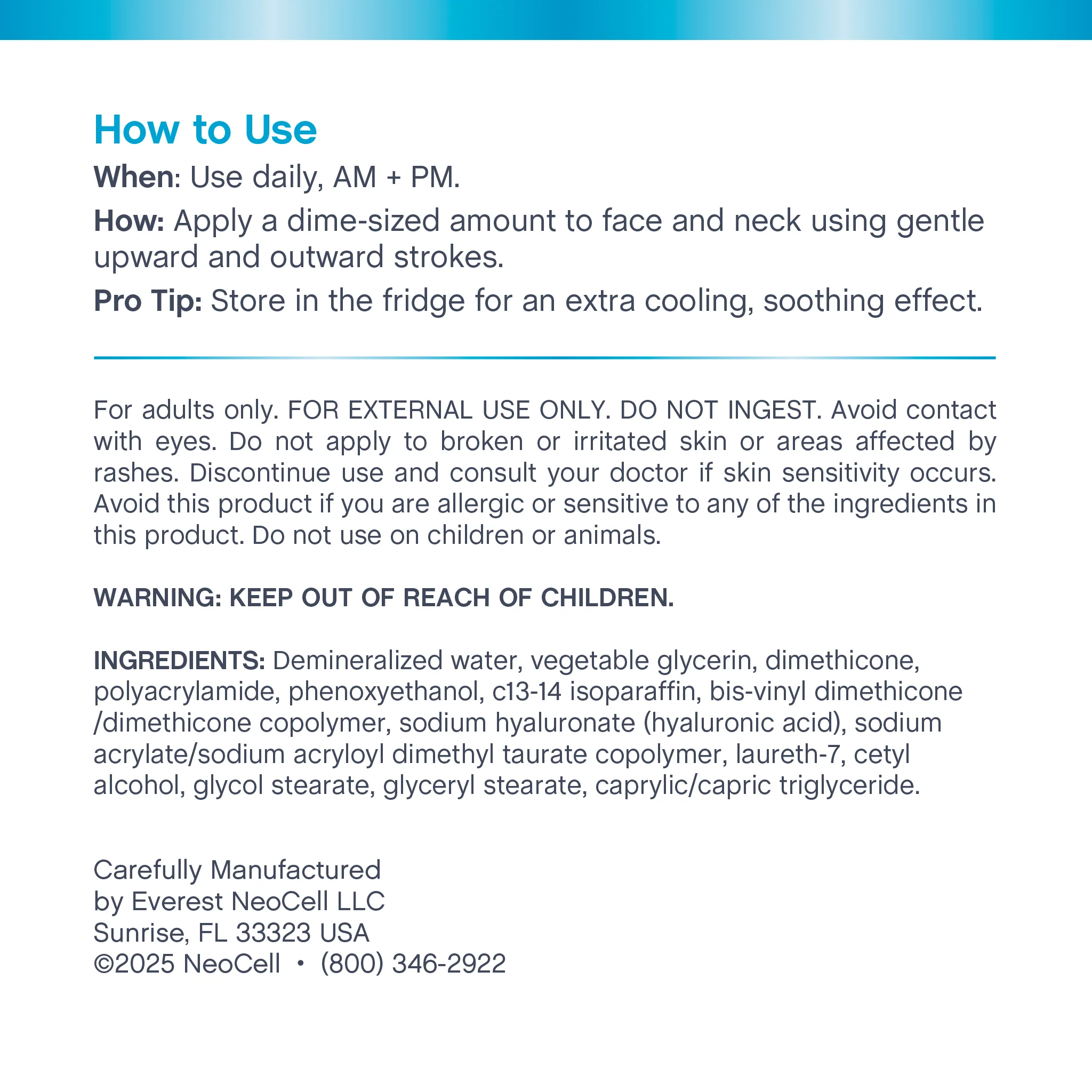 Hyaluronic Acid Gel Cream, 4 oz (113 g) Jar - Image 3