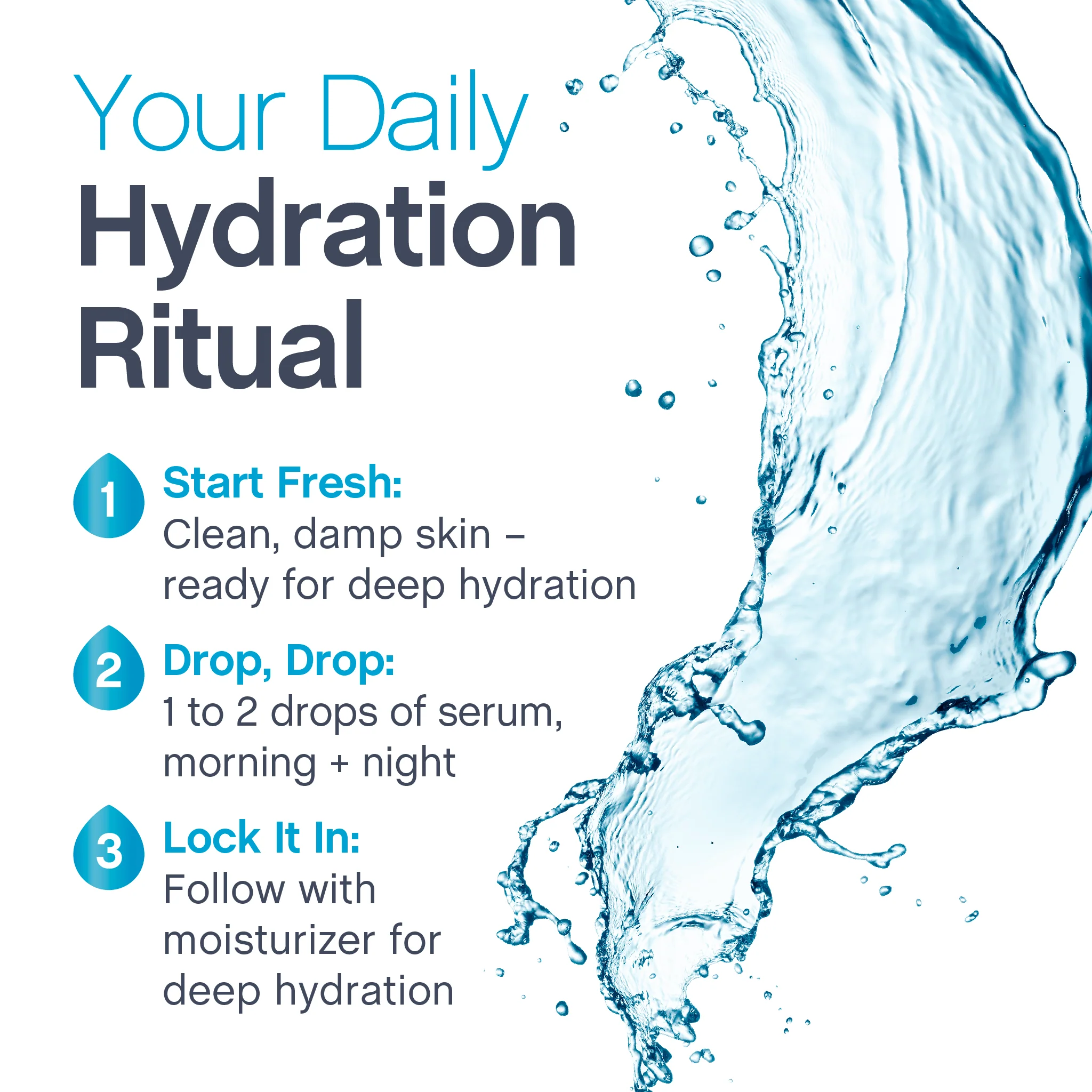 Hyaluronic Acid Hydration Serum, 2 fl oz (59 mL) Dropper Bottle - Image 4