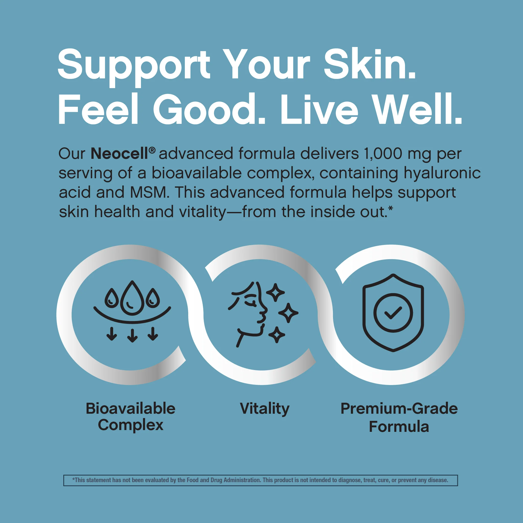 Hyaluronic Acid + MSM, 120 Capsules - Image 5