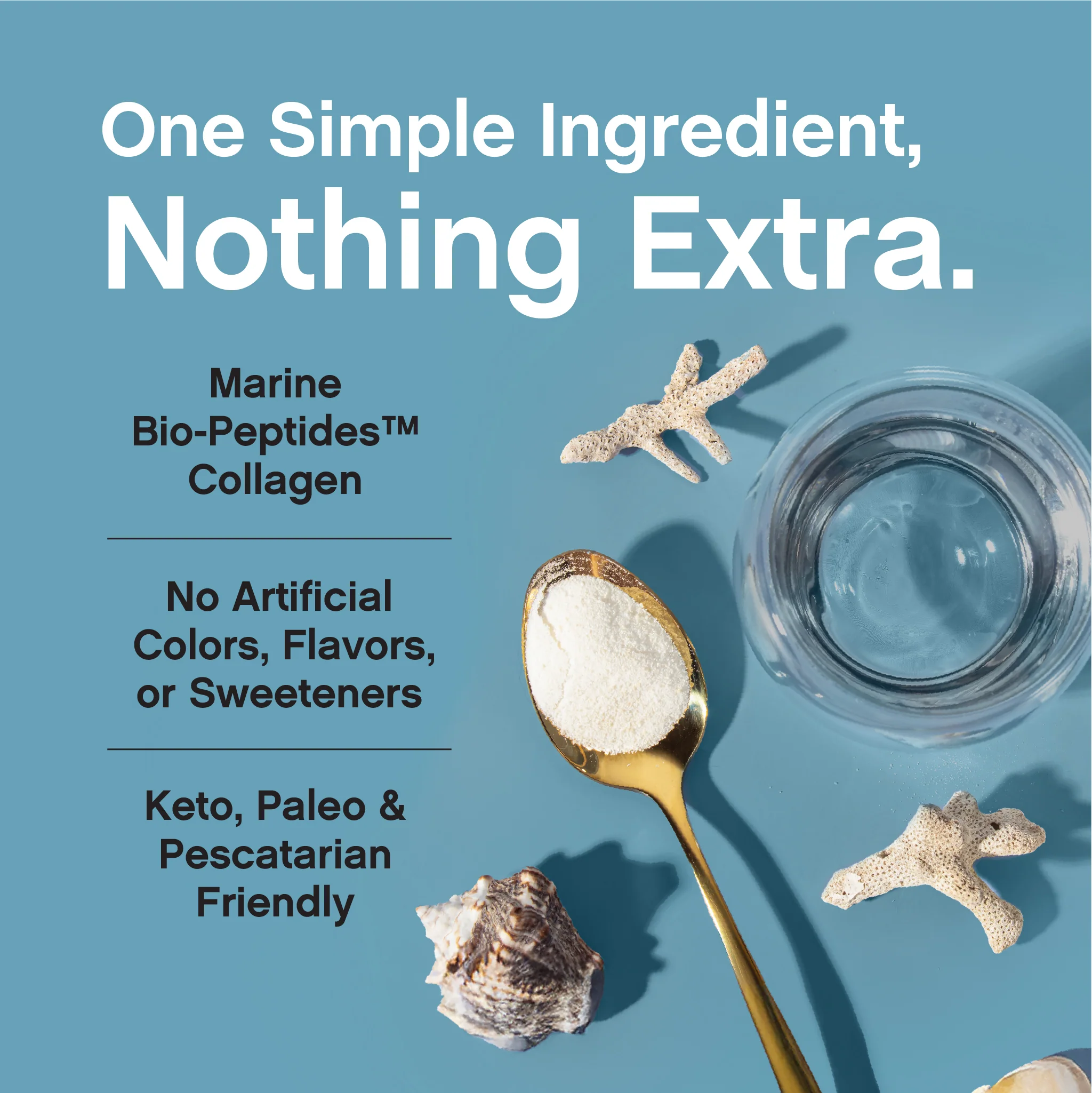 Marine Collagen Bio-Peptides, 8 oz (226 g) Powder - Image 4