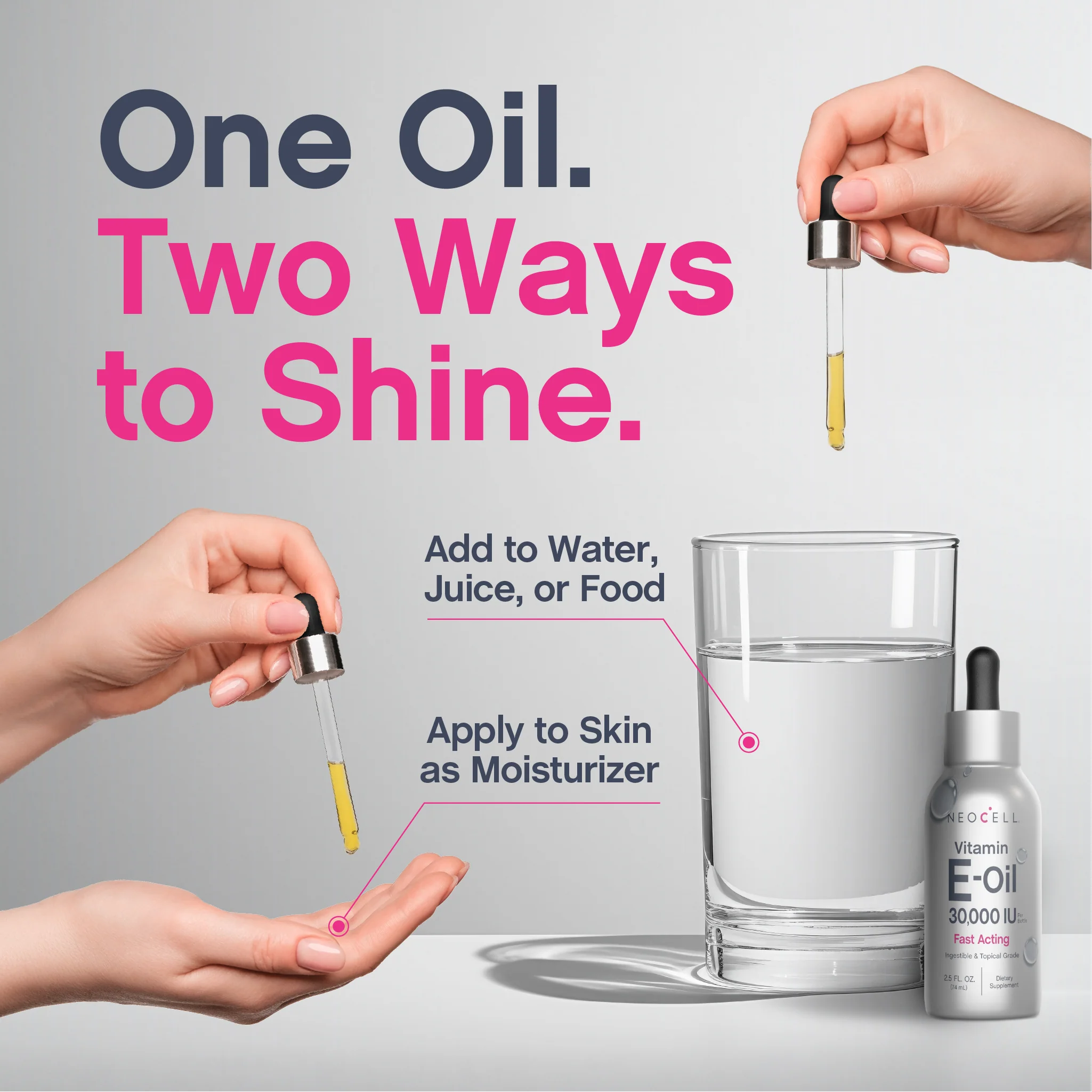 Vitamin E Oil Fast Acting, 30,000 IU, 2.5 fl oz (74 mL) Liquid - Image 4